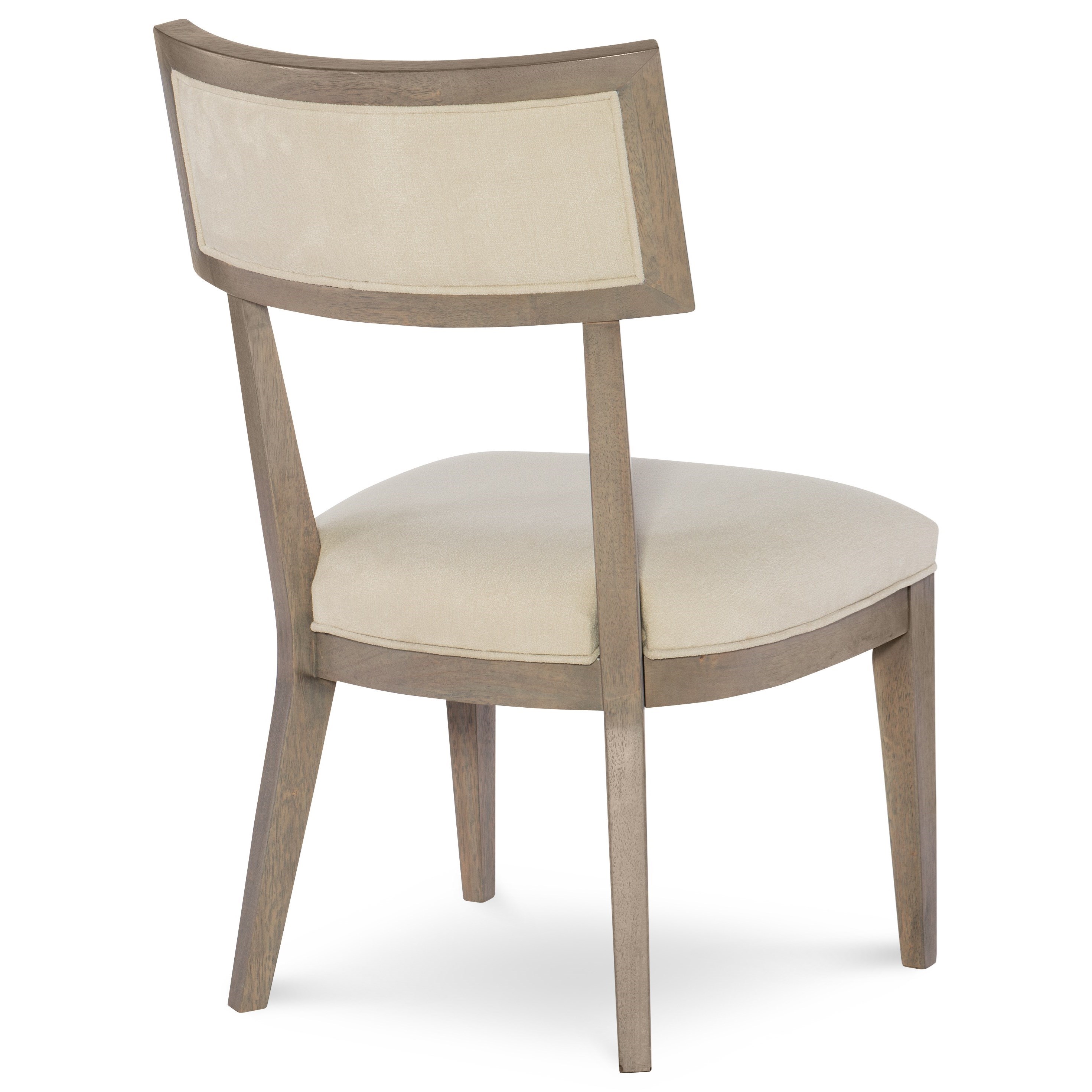 Contemporary klismos online fabric side chair